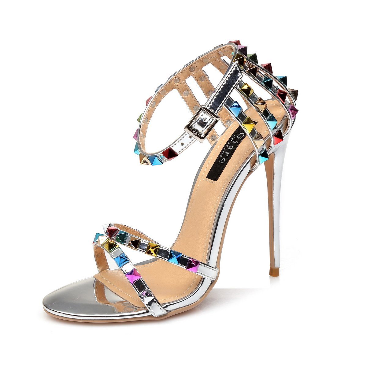 Santa Clara Silver/Multi Sandalette