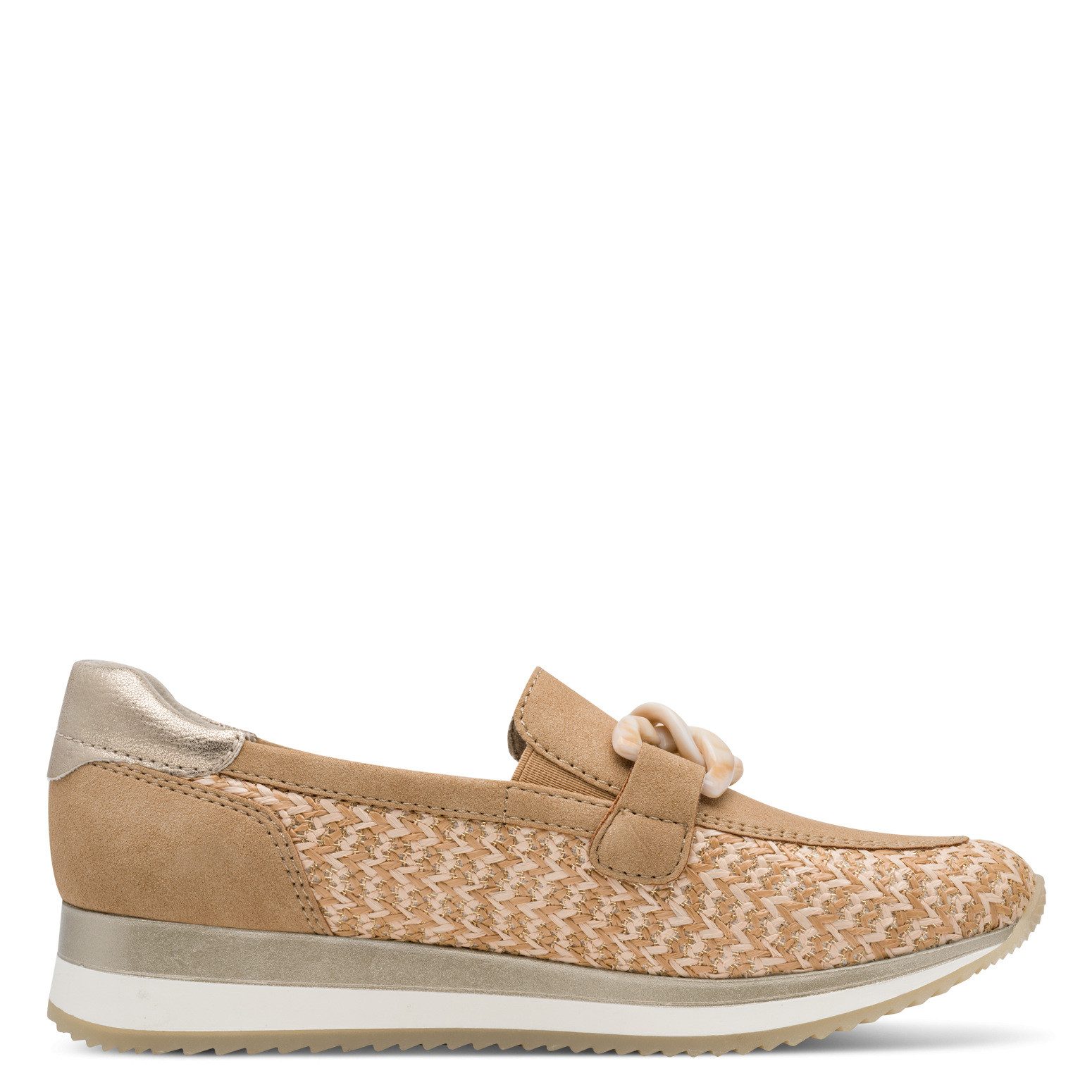 Jana JANA Damen Slipper 8-24766-42-315 LT NATURAL Slipper