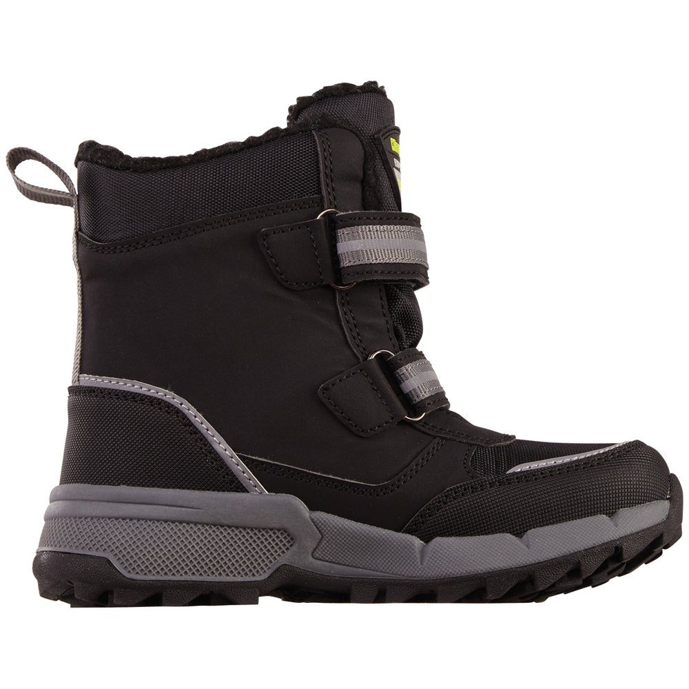 - reflektierenden mit Kappa Outdoorwinterstiefel black-lime Details