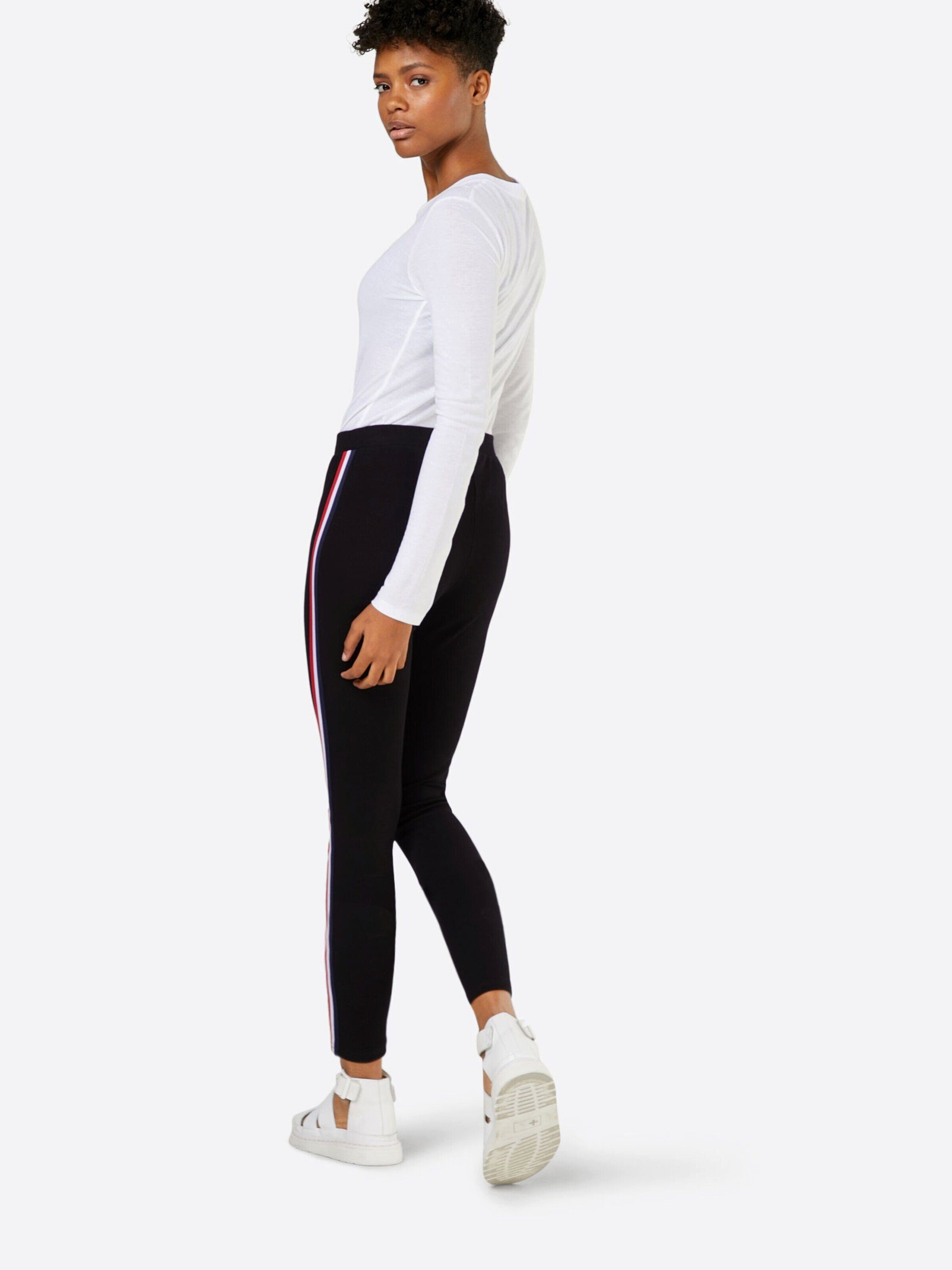 URBAN CLASSICS Leggings (1-tlg) Seitenstreifen