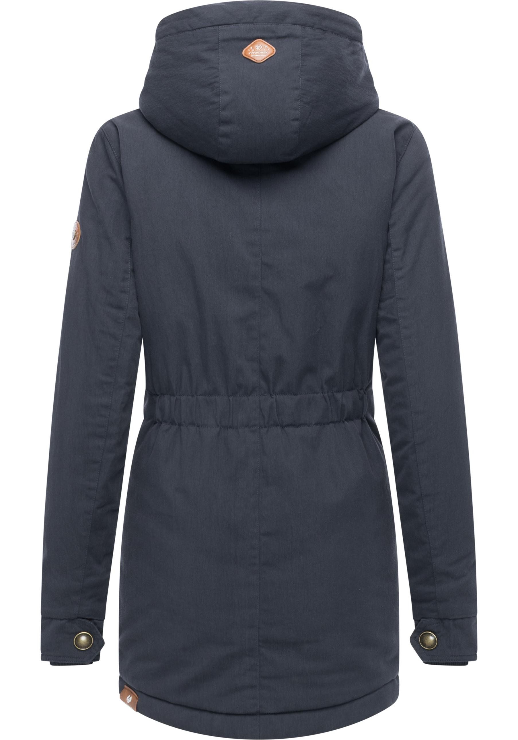 Ragwear Winterjacke Monadena Parka YOUMODO Warmer Kurzmantel mit Kapuze