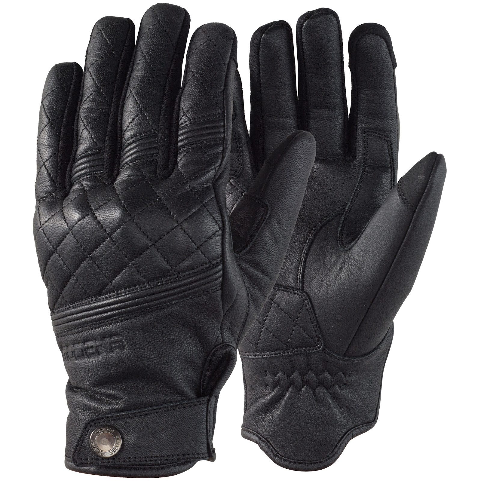 Modeka Motorradhandschuhe Modeka Celino Lederhandschuhe schwarz motorradhandschuhe für herren