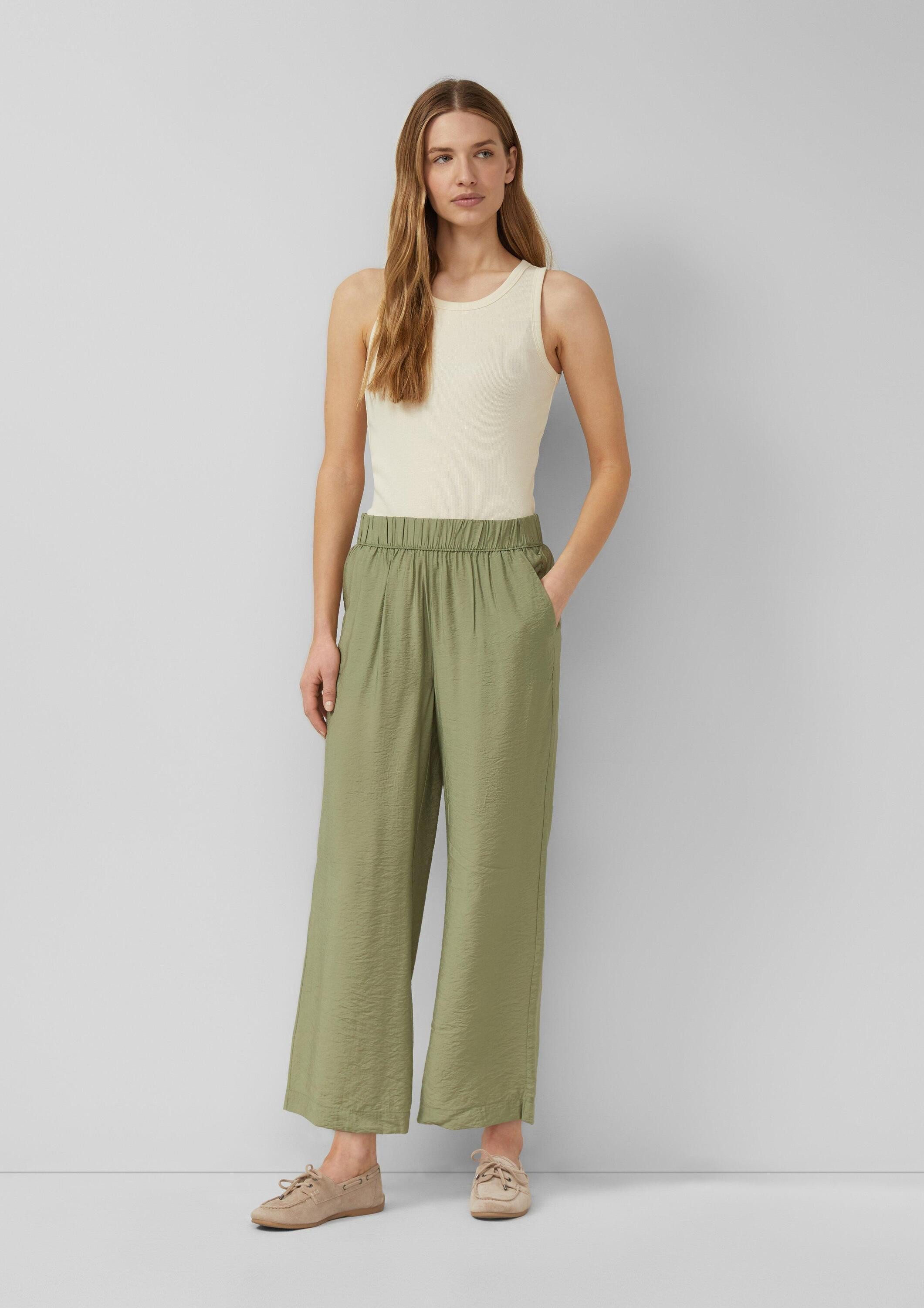 s.Oliver 7/8-Hose Hose Culotte aus Viskosemix