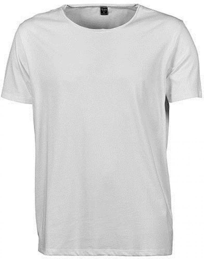 Tee Jays Rundhalsshirt Herren Raw Edge Tee / 100 %ringgesponnene,gekämmte Baumwolle