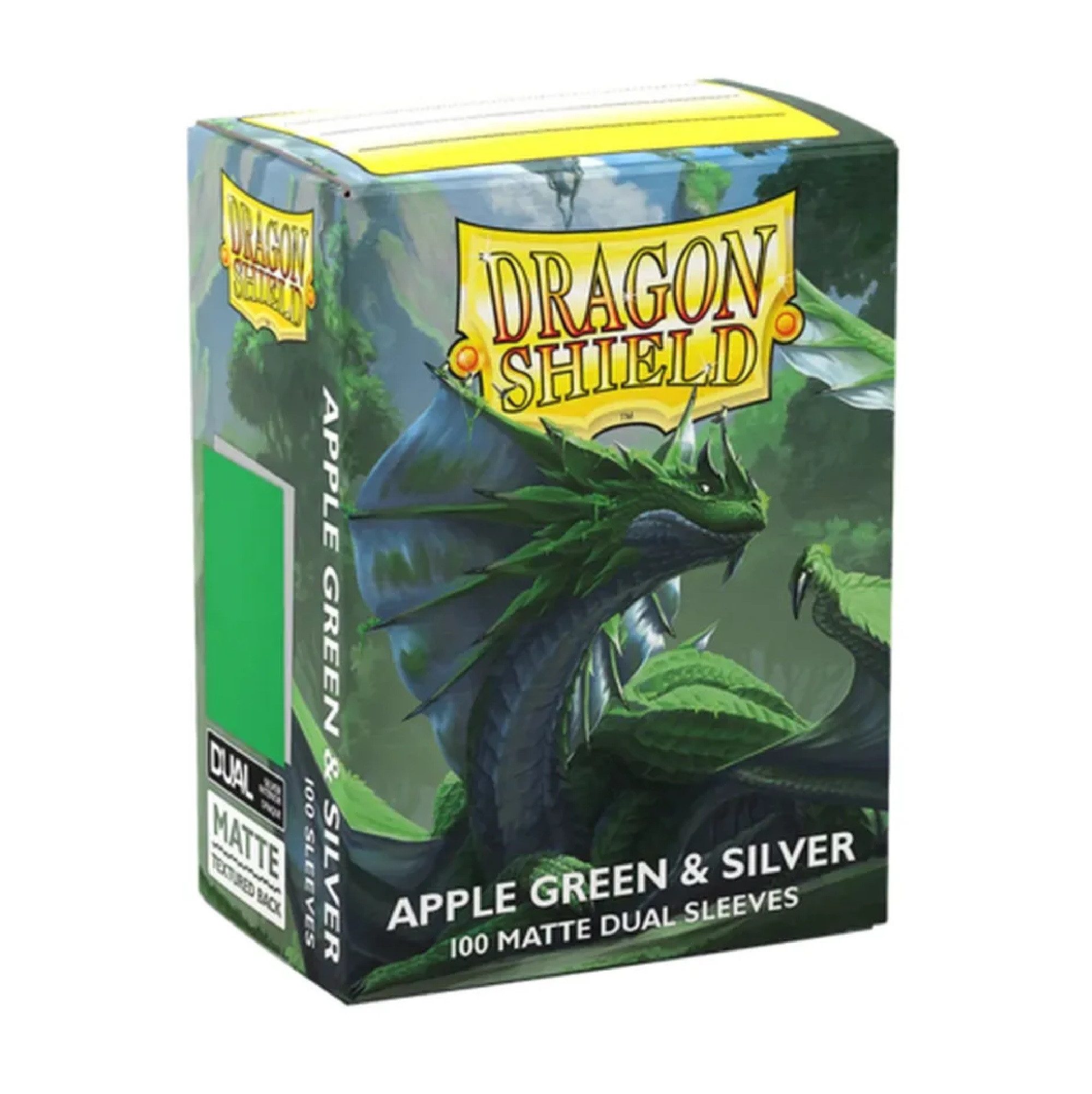 Dragon Shield Sammelkarte Dragon Shield Apple Green&Silver Sleeves Stand 100