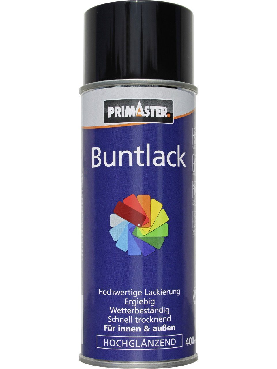 Sprühlack Primaster Lackspray 400 ml verkehrsschwarz