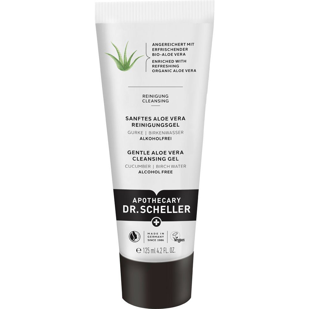 Dr. Scheller Gesichtspflege Sanftes Aloe Vera Reinigungsgel, 125 ml