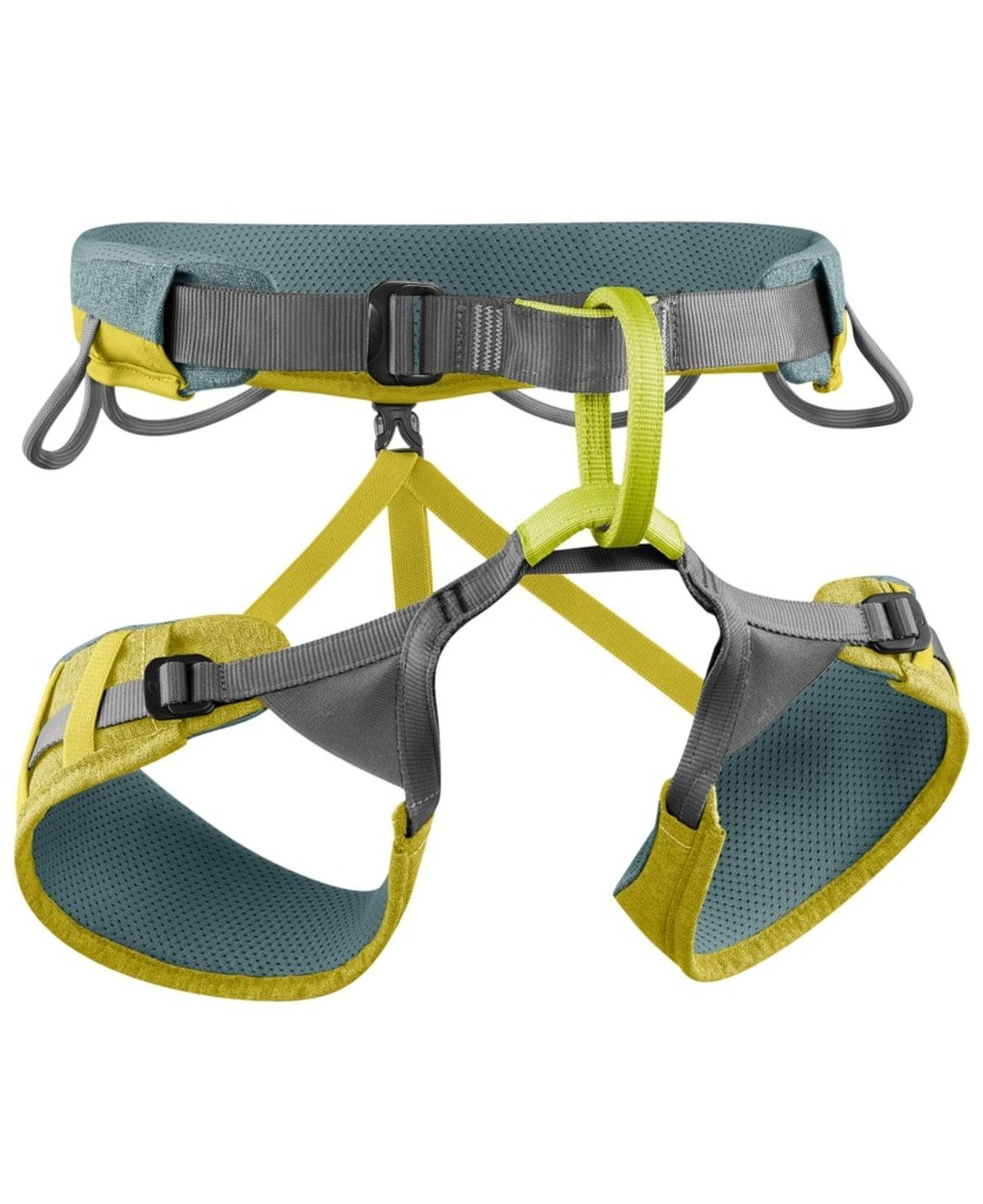 Edelrid Klettergurt Jay III, (1-tlg), Slide-Bloc-Schnalle, hoher Tragekomfort durch atmungsaktives Material