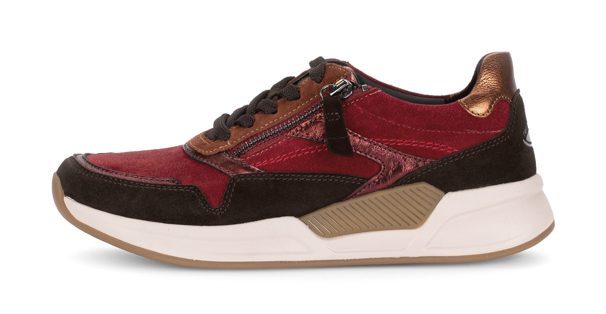 rollingsoft Keilsneaker, Schnürschuh, Halbschuh, Freizeitschuh mit seitlich günstig online kaufen