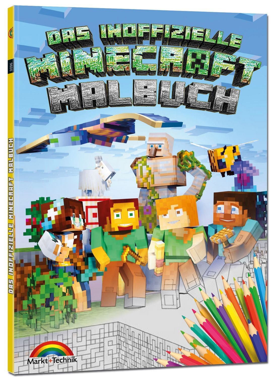 Das inoffizielle Minecraft Malbuch für Kinder und Jugendliche - zum Au / David Haberkamp