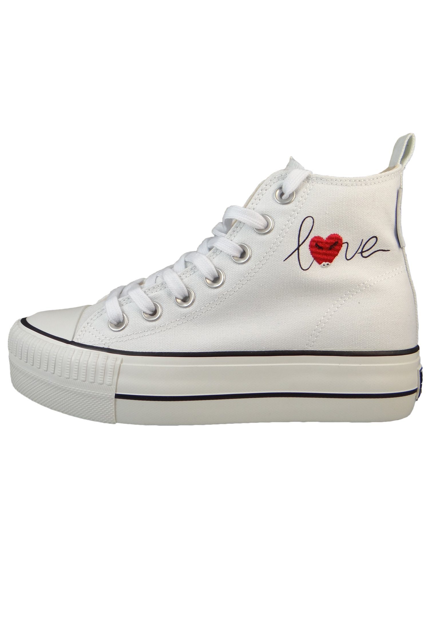 British Knights B51-3730 03 White Love Sneaker