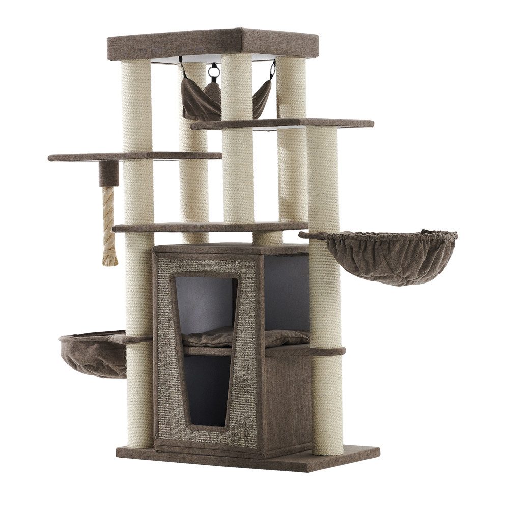 Nobby Kratzbaum Kratzbaum "HITAL", Kratzstämme aus Sisal
