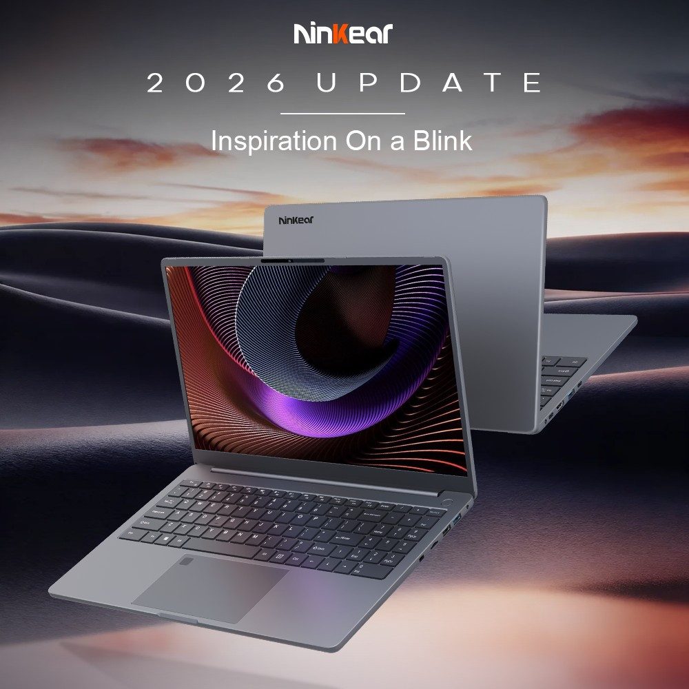 Ninkear A15 Plus AMD Ryzen 7 5825U (8 Kerne, bis zu 4,5 GHz) Notebook (AMD, AMD Radeon RX Vega 8 Graphics, 16 GB, 1024 GB SSD, Windows 11)