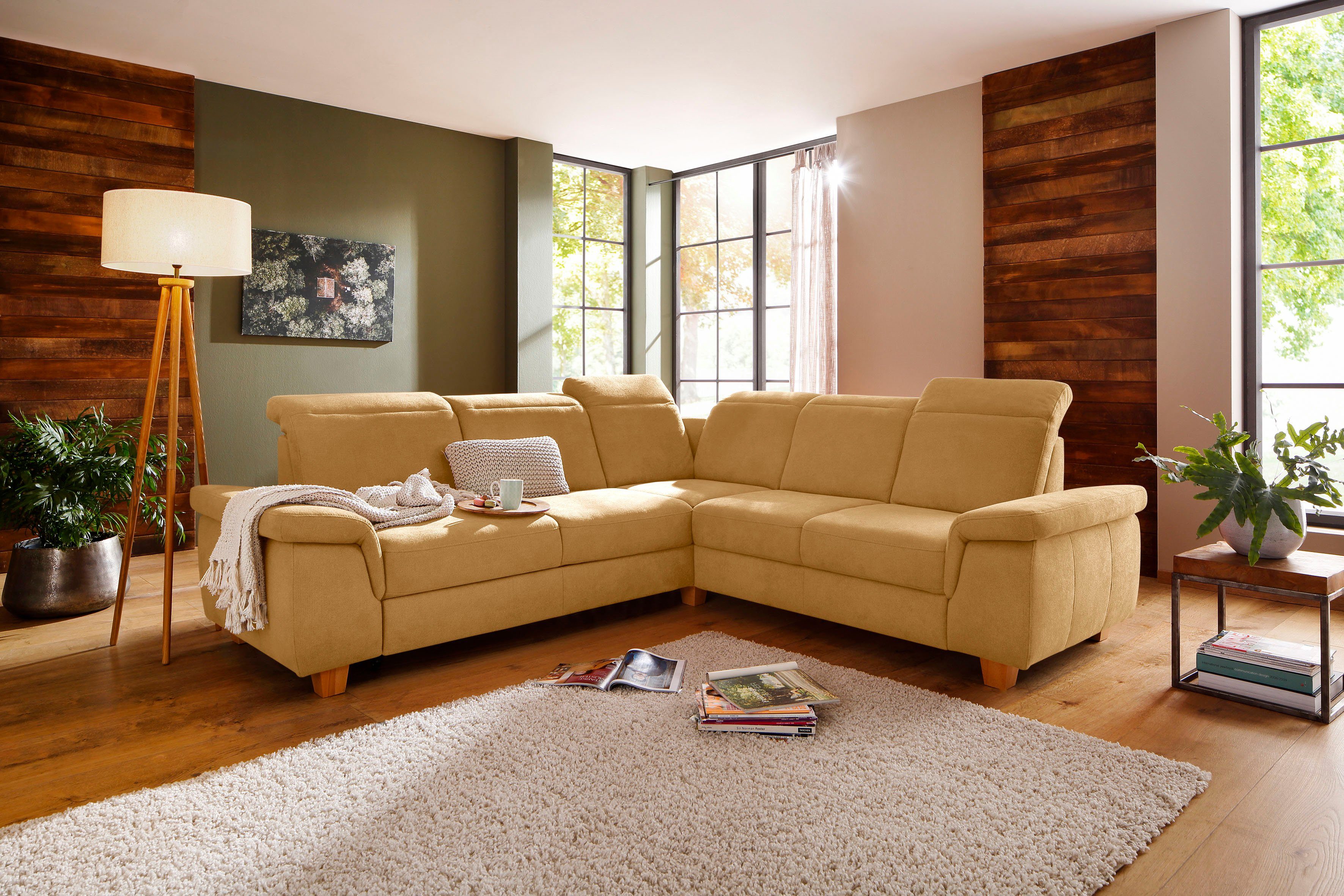 Home affaire Ecksofa Dalia L-Form, mit günstig online kaufen