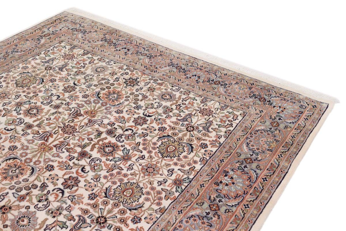 Orientteppich Indo Keshan 164x246 Handgeknüpfter rechteckig, Trading, Höhe: 12 Nain mm Orientteppich