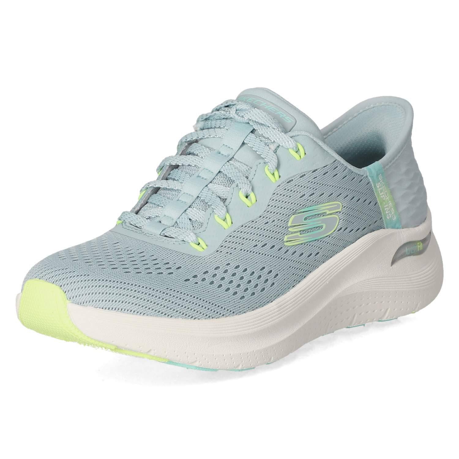 Skechers Skechers - female - 150066 BLLM - Textil - gruen Schnürschuh günstig online kaufen