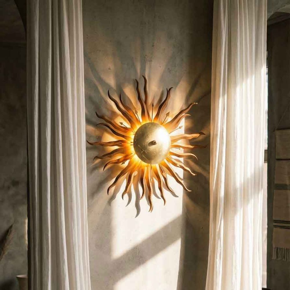 s.luce Deckenleuchte Handgeschmiedete Sonne Diator L günstig online kaufen