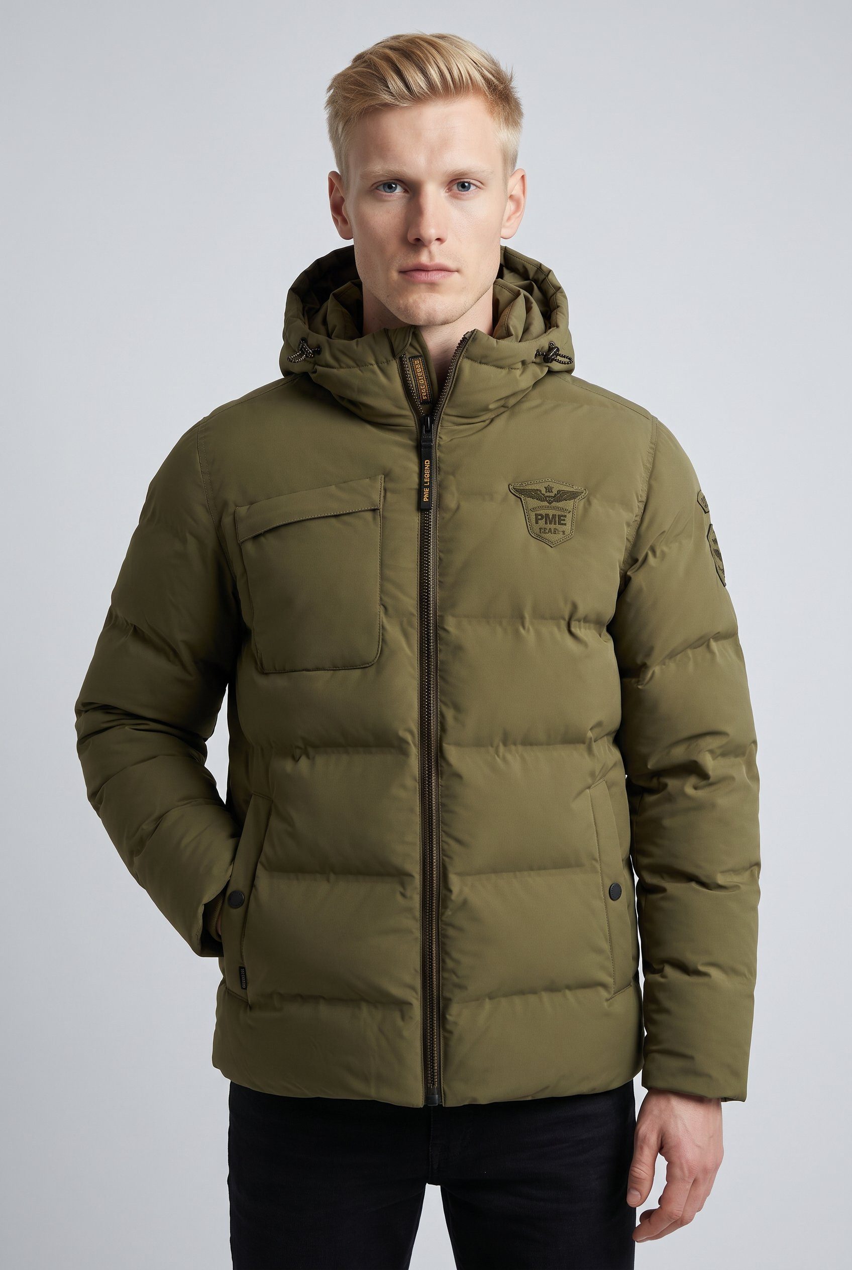 PME LEGEND Winterjacke AIRSHIP Mach6 /Pufferjacke - winddicht, atmungsaktiv & wärmend