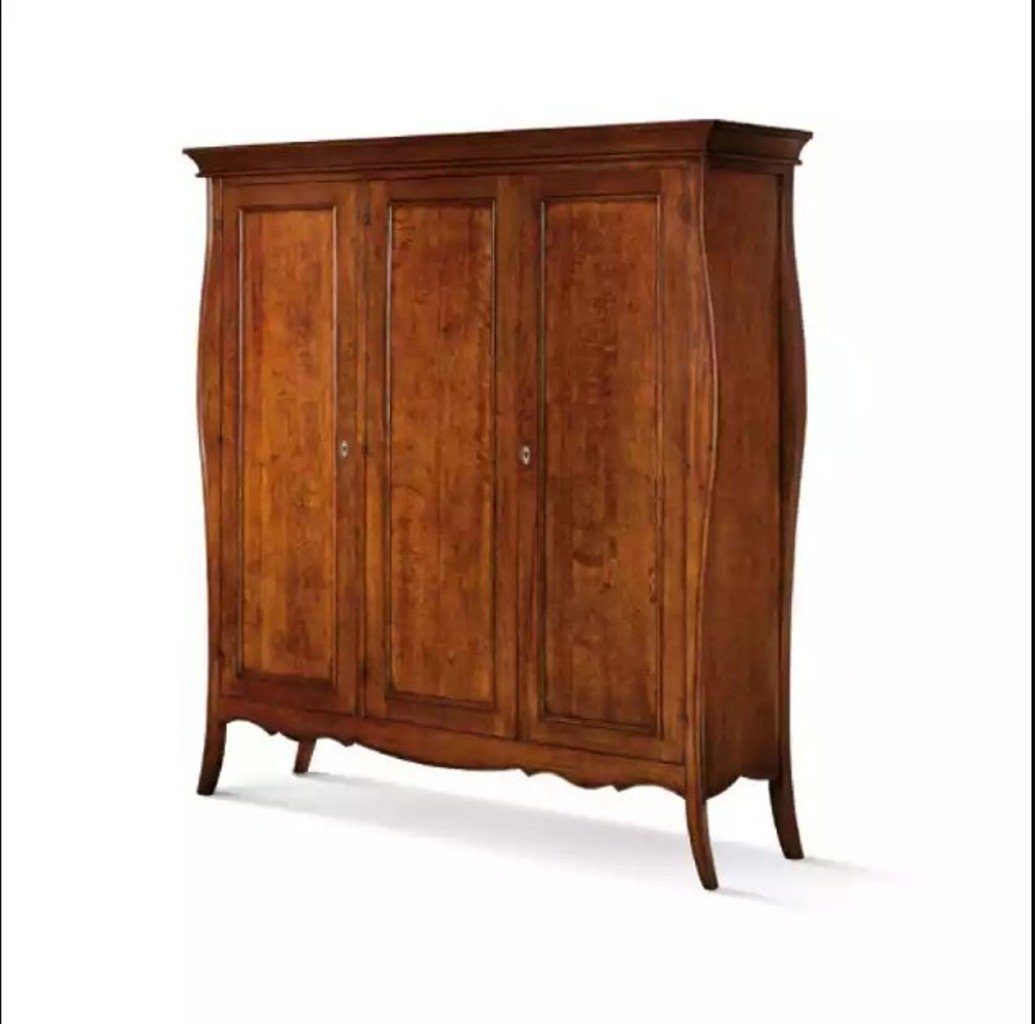 JVmoebel Kleiderschrank Luxus Holz Kleiderschrank Schlafzimmer Klassischе Einrichtung (1-St., 1x Kleiderschrank) Made in Europa