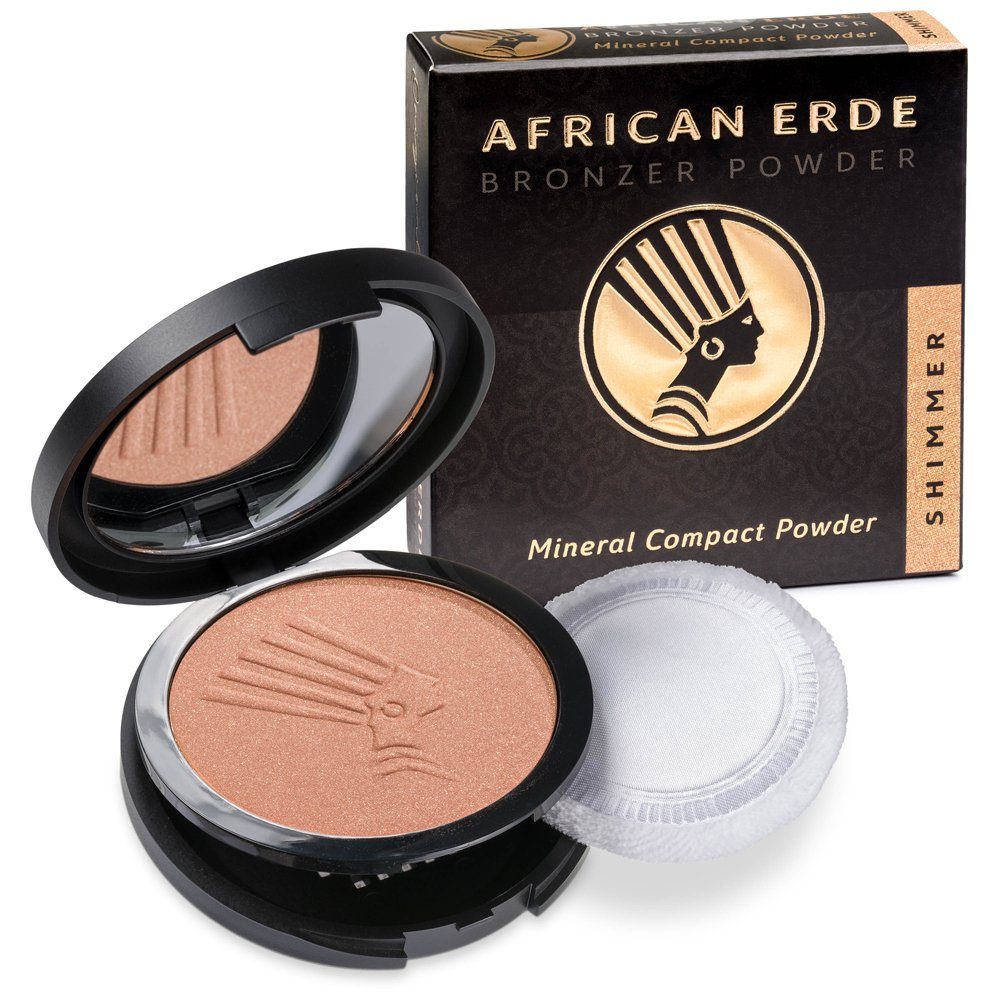 Bronzer-Puder AFRICAN ERDE Compact Powder SHIMMER