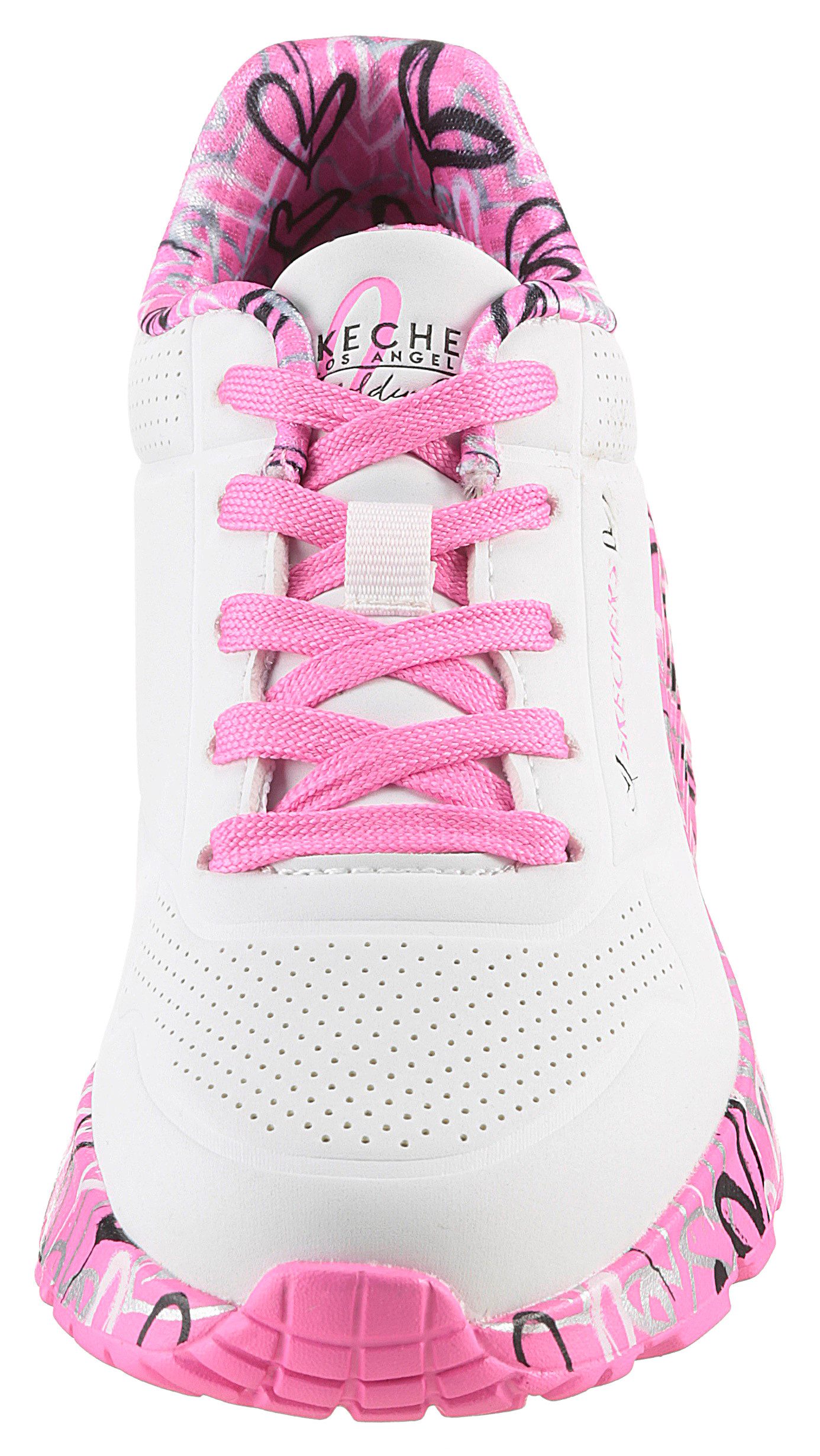 Skechers UNO LITE-LOVELY LUV Sneaker, Schnürschuh mit bedruckter Sohle, Größenschablone zum Download – Bild 5 von 5