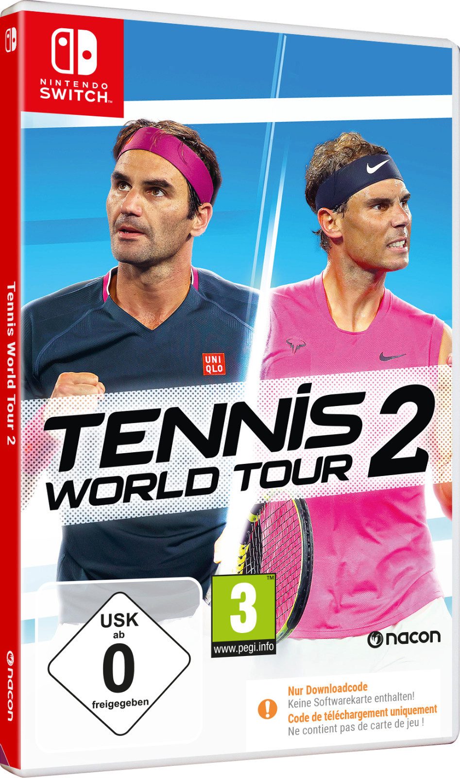 Tennis World Tour 2 - Nintendo Switch - Code in a Box (Code in a Box), Nintendo Switch