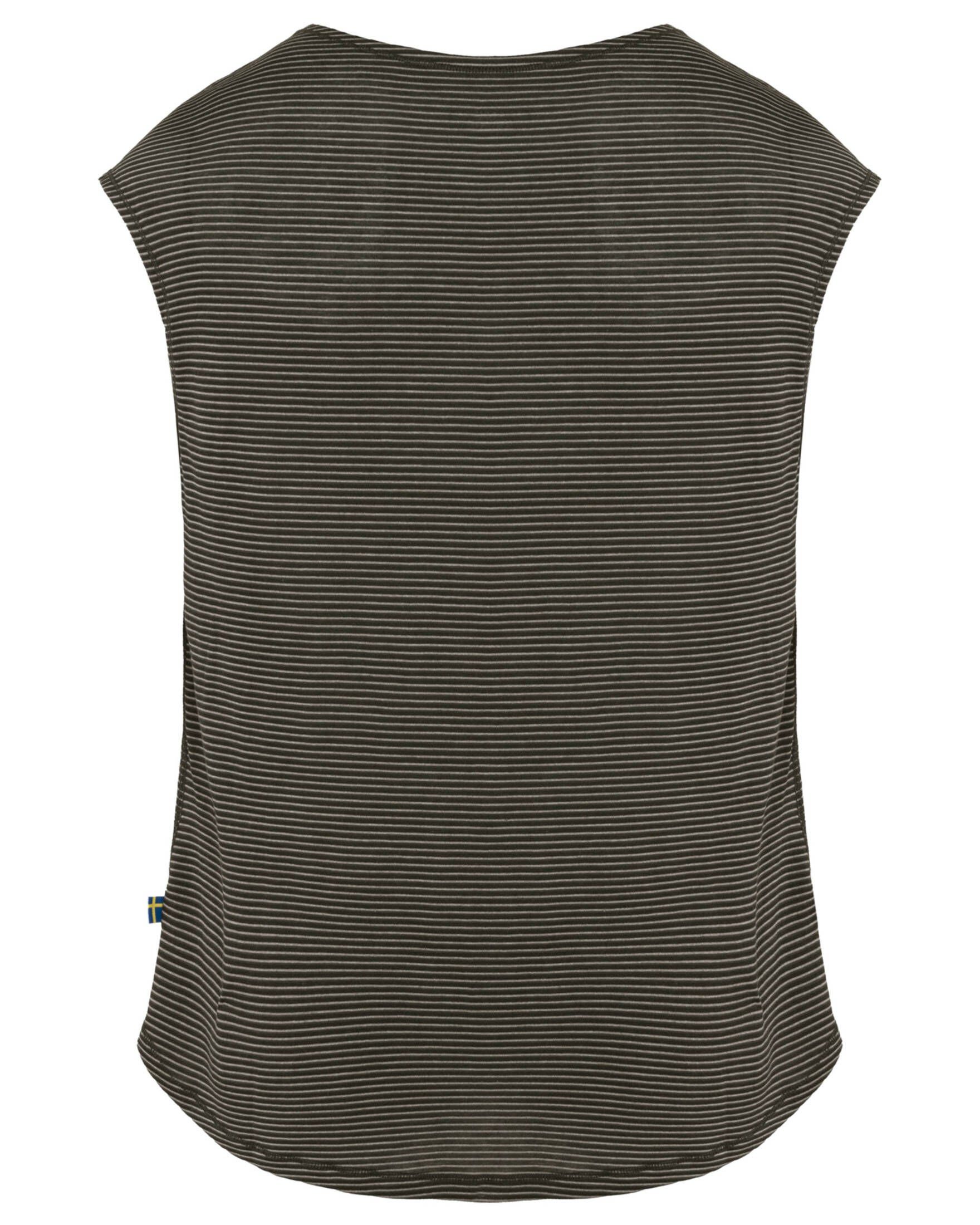 Damen Fjällräven dark HIGH Outdoorshirt grey (1-tlg) COAST T-SHIRT W T-Shirt COOL