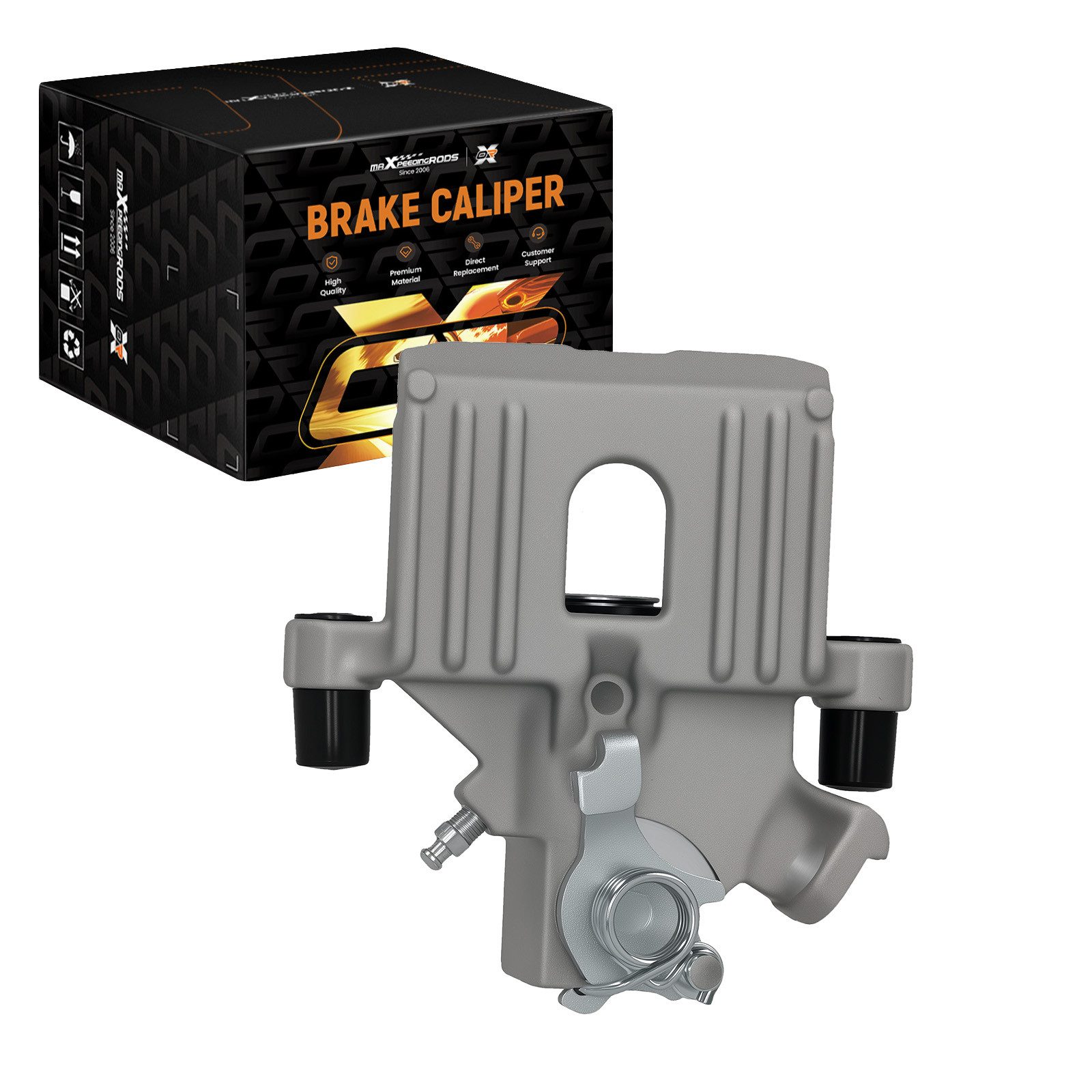maXpeedingrods Bremsscheibe, Schwimmsattel Bremse Hinten Rechts for Mini R52 Cabriolet Cooper