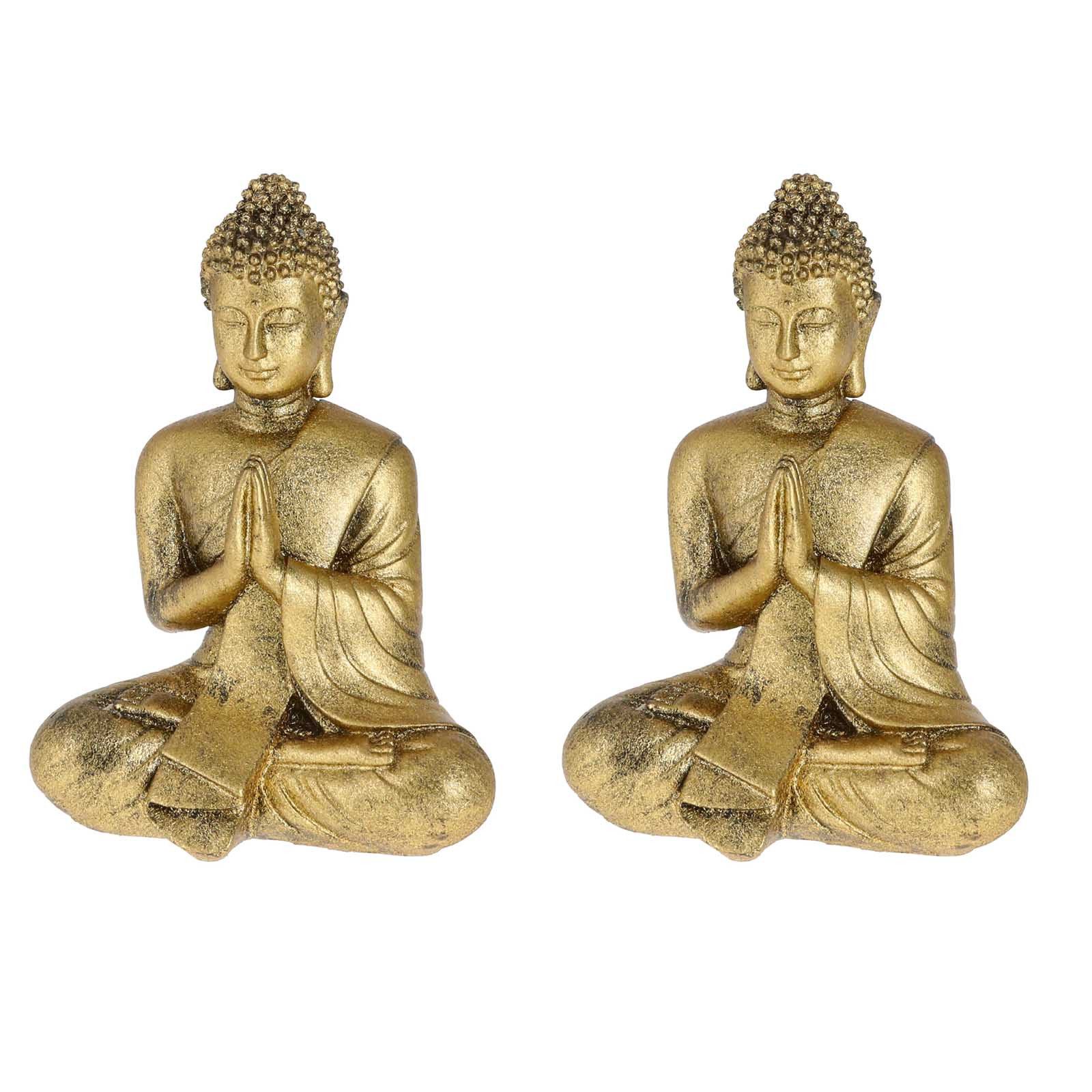 HAC24 Dekofigur Sitzender Buddha Figur Deko günstig online kaufen
