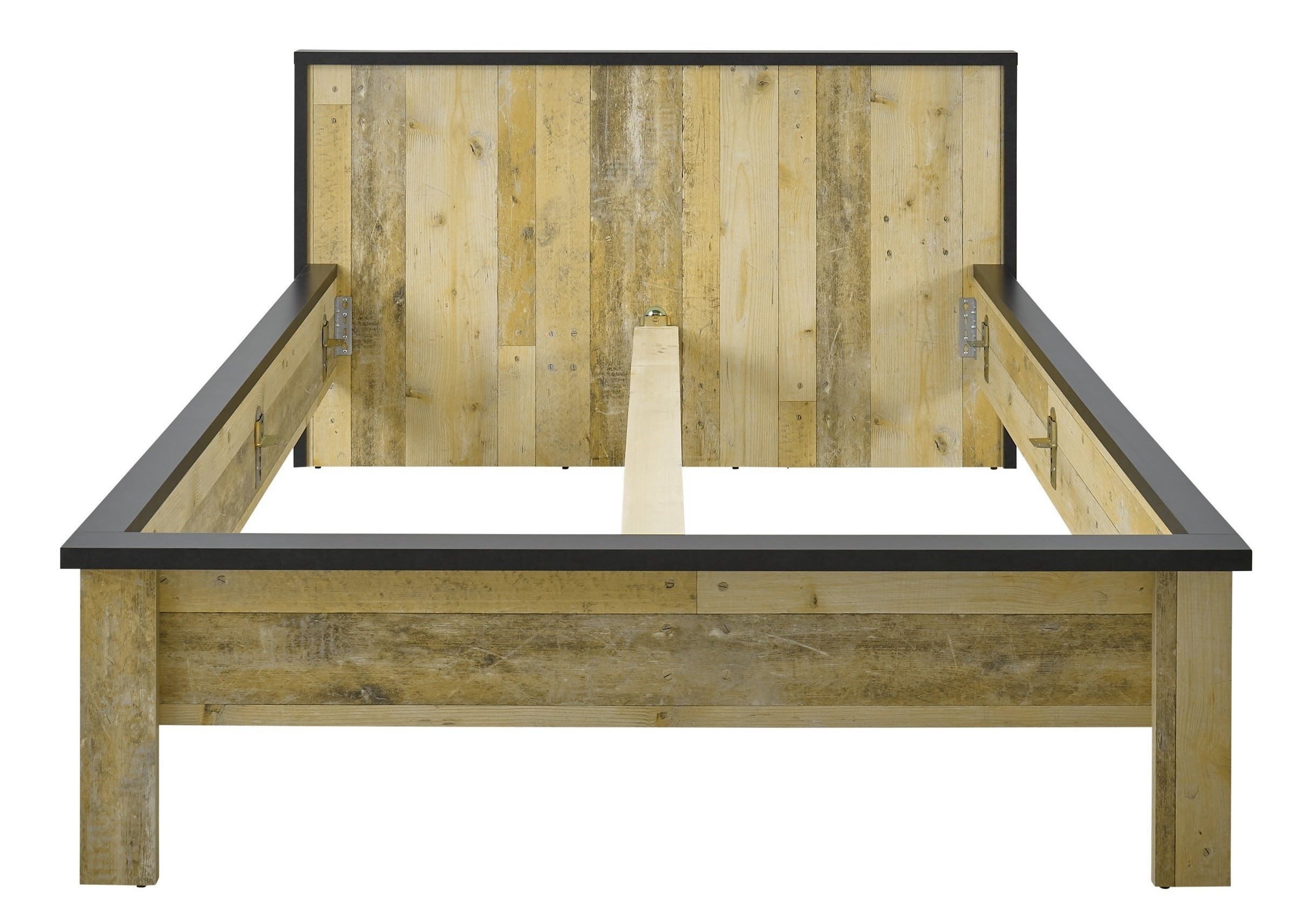 99rooms Bettgestell Woodsher (Bettgestell, Bett), ohne Matratze & Lattenrost, ohne Bettkasten