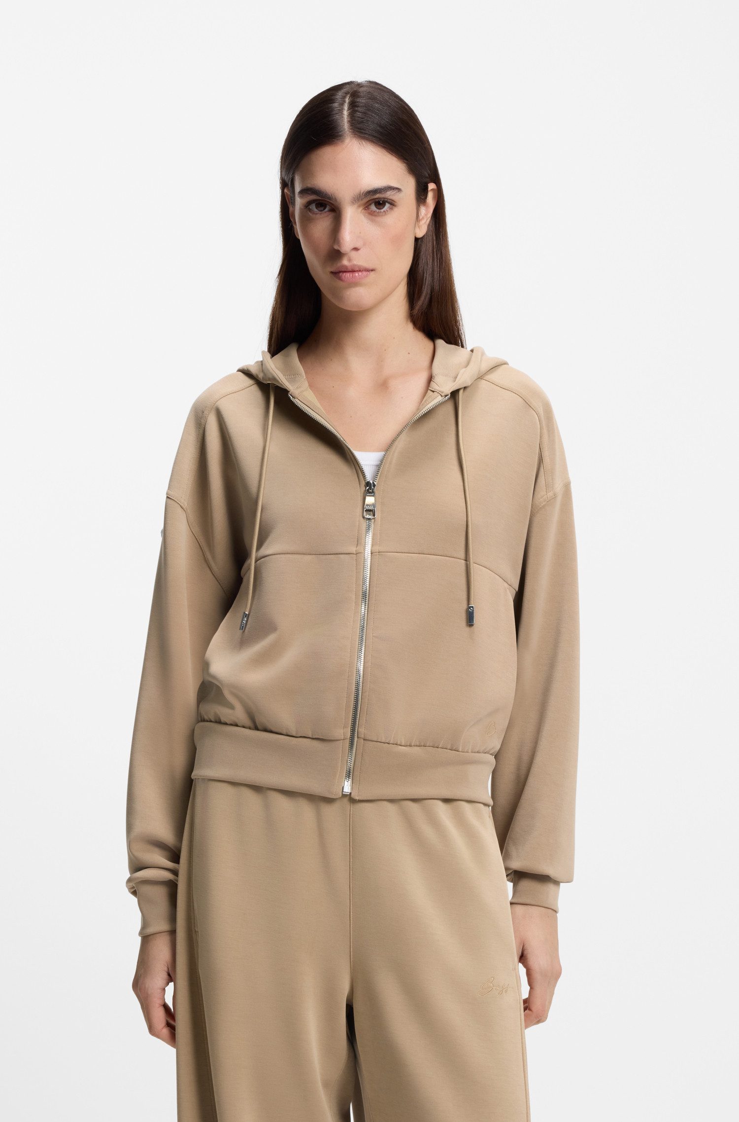 BOSS ORANGE Kapuzensweatjacke Elijak Premium Damenmode günstig online kaufen