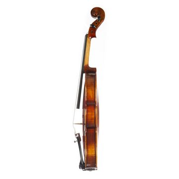 FAME Violine, FVN-118 Violine 1/4, Vollmassive Geige, Ebenholz-Garnitur, Brasilholz-Bogen, Violinen / Geigen, Akustische Violinen, FVN-118 Violine 1/4, Vollmassive Geige, Ebenholz-Garnitur