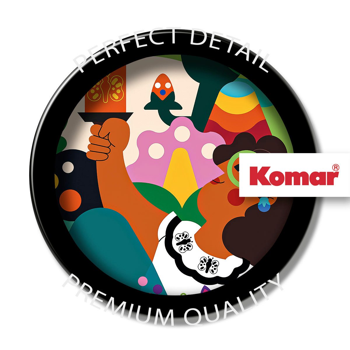 Komar Fototapete Encanto Miracle Candle, glatt, bedruckt, Comic, (1 St)