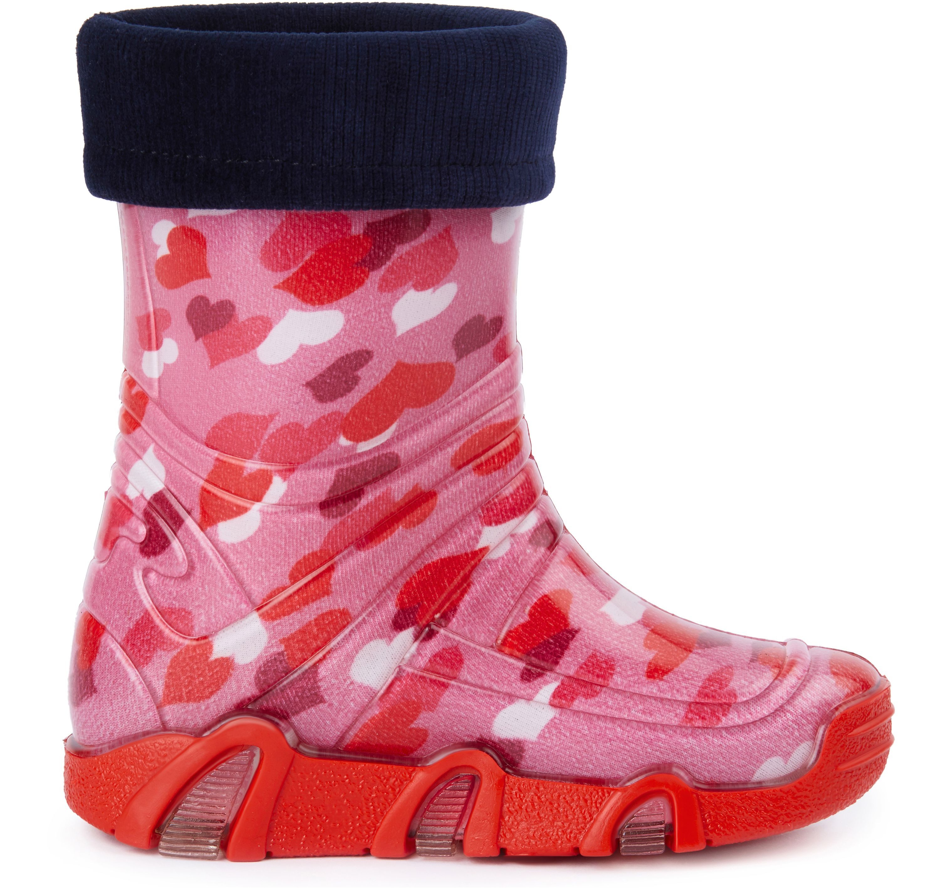 Ladeheid Kinder Gummistiefel gefüttert Swk Gummistiefel