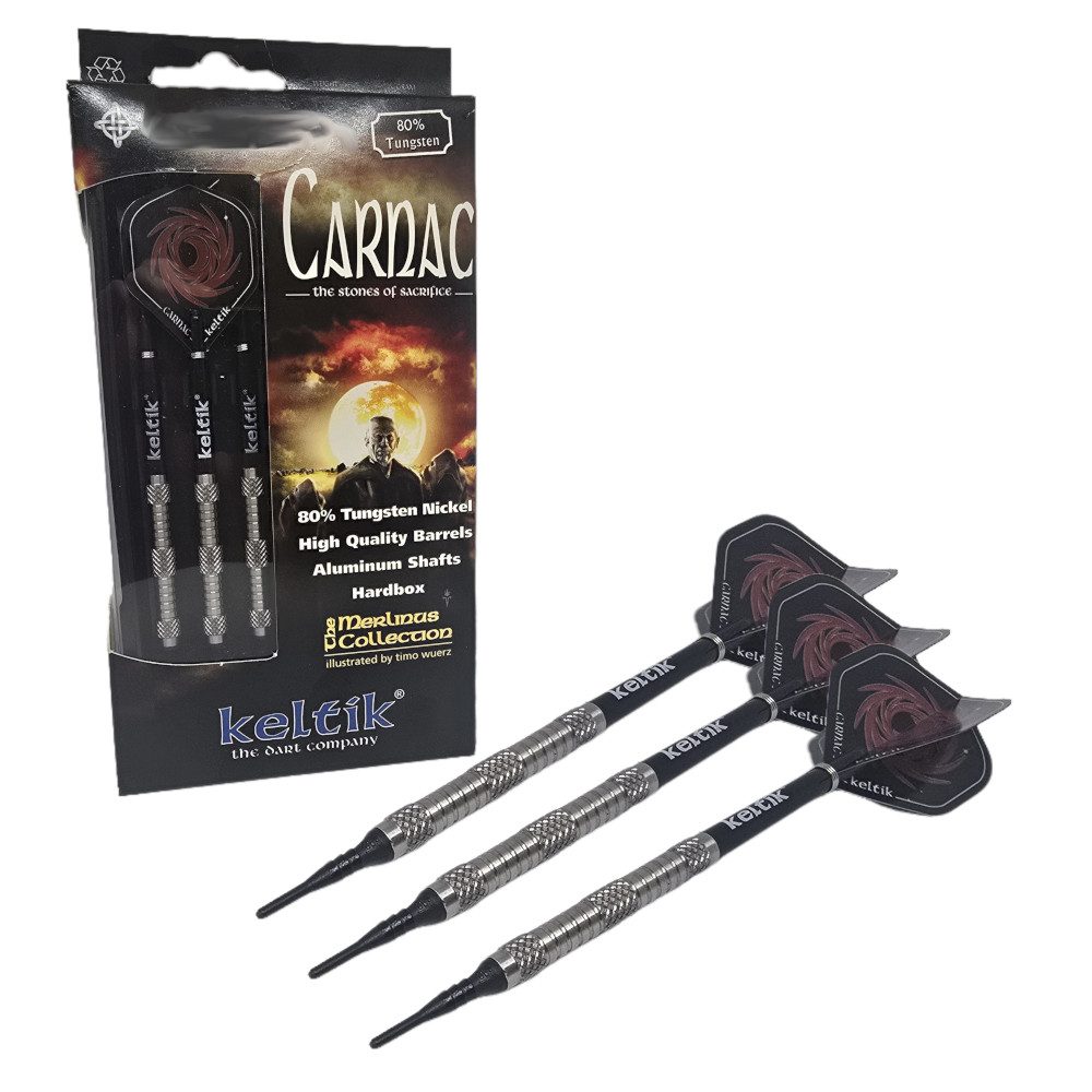Keltik Softdarts Softdart Soft Dart Pfeile Keltik Carnac 18 g - 80% Tungsten