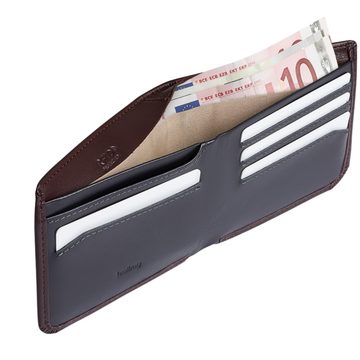 Bellroy Brieftasche Hide & Seek, Für 5–12+ Karten, Premium-Leder, Geheimfach für Münzen