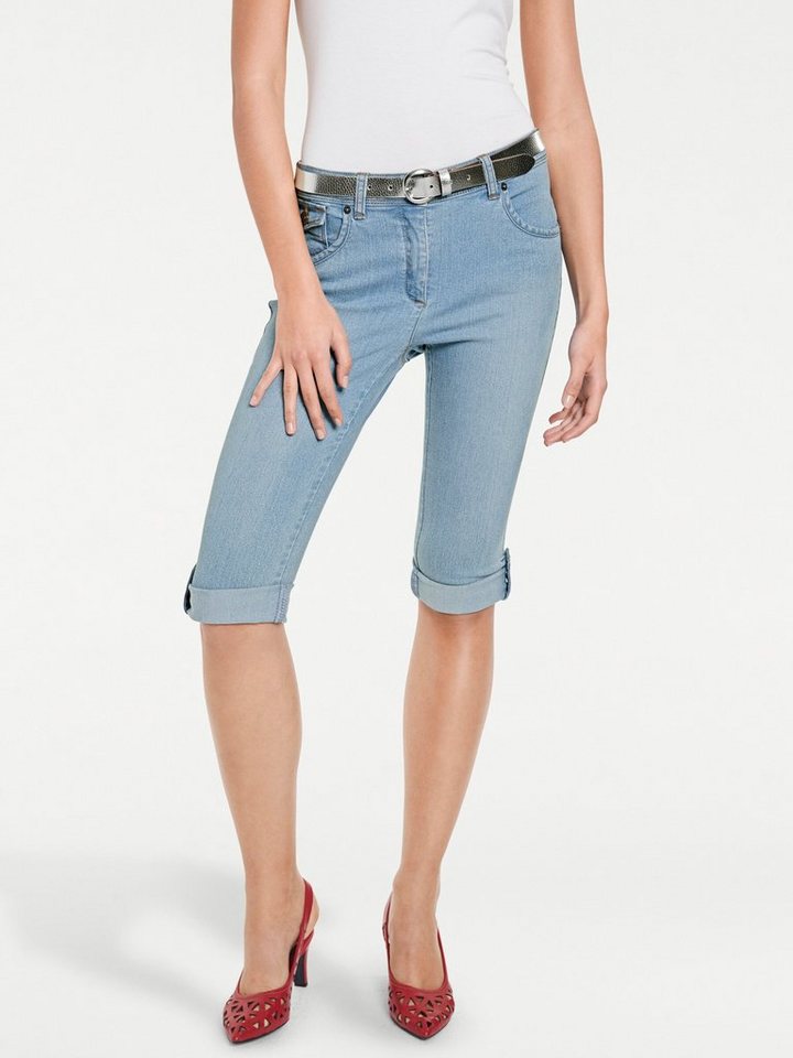 heine Bequeme Jeans Capri-Jeans normal