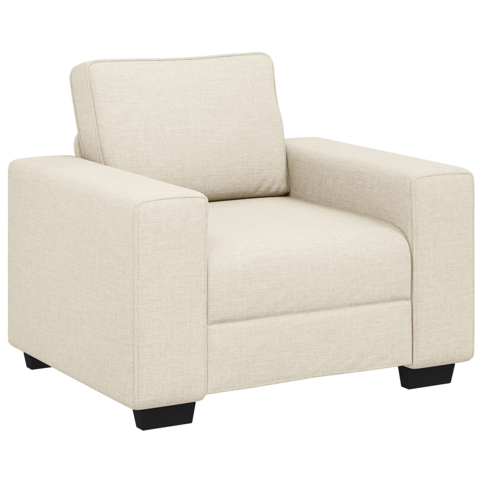 vidaXL Sofa Sessel 60 cm Leinen günstig online kaufen