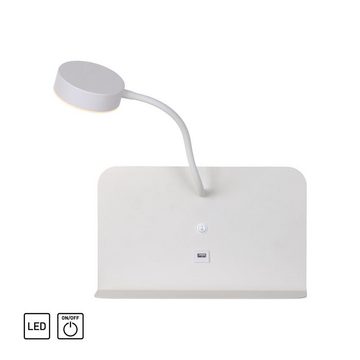 click-licht LED Wandleuchte LED Wandleuchte Board in Weiß 4W 400lm, keine Angabe, Leuchtmittel enthalten: Ja, fest verbaut, LED, warmweiss, Wandleuchte, Wandlampe, Wandlicht