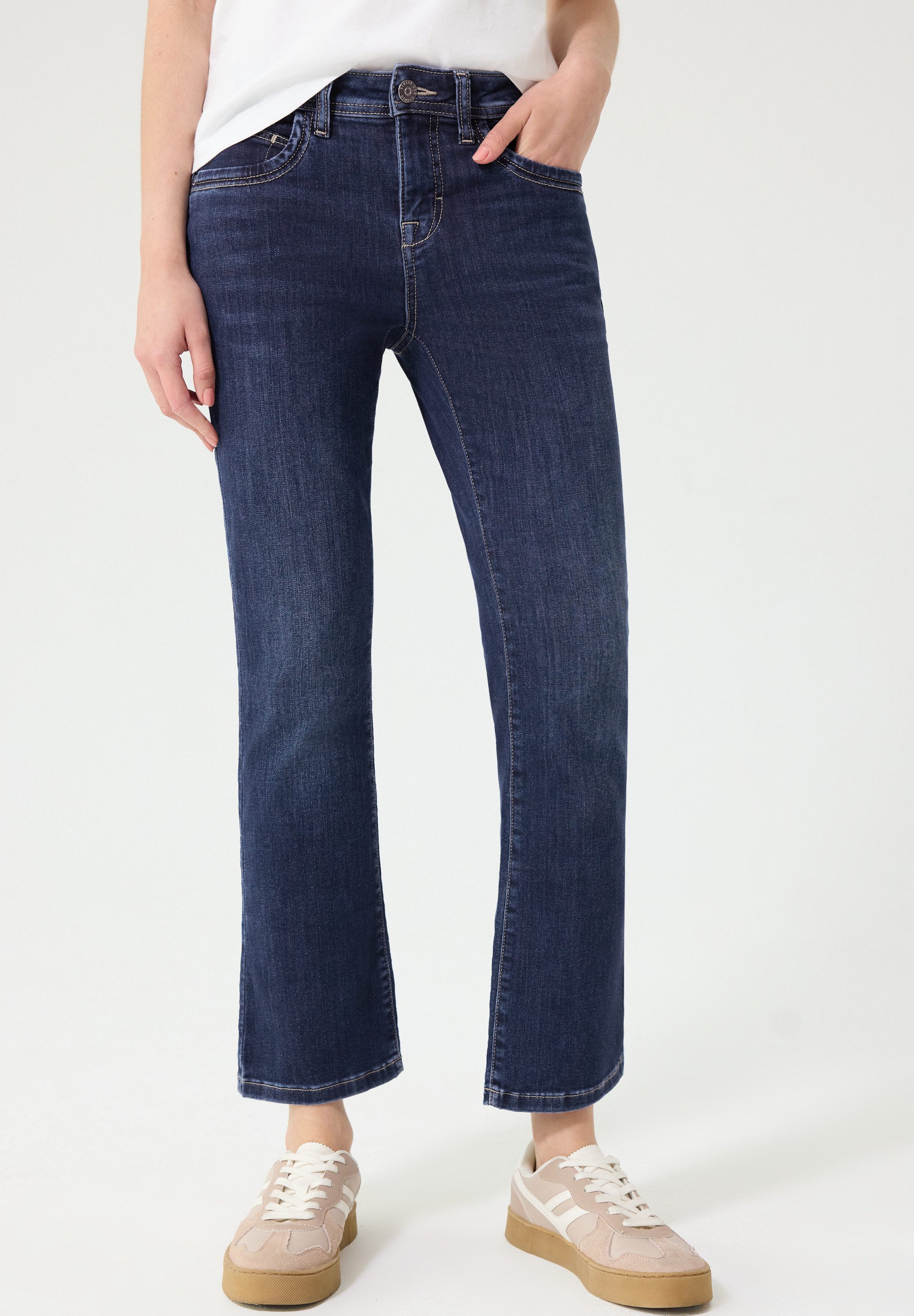 STREET ONE STUDIO Skinny-fit-Jeans Middle Waist