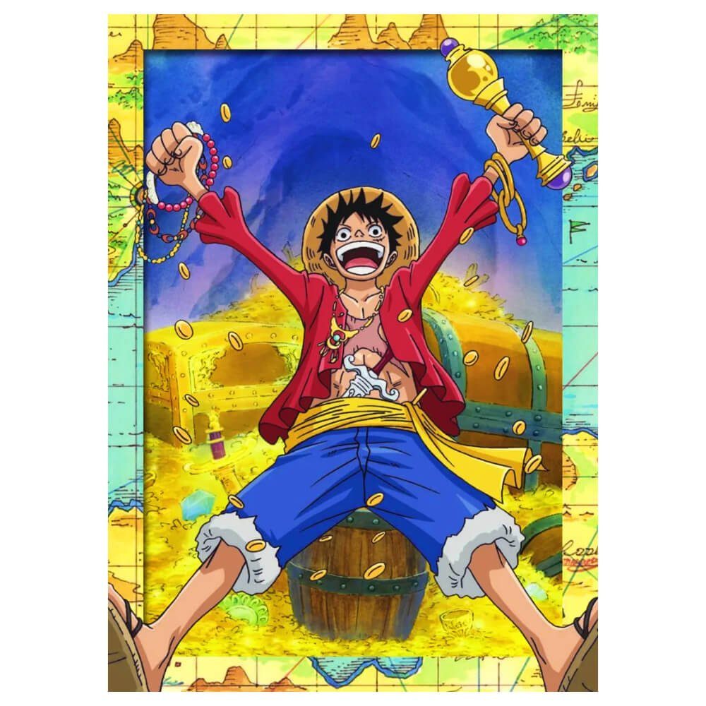 Panini Sammelkarte Panini One Piece Karten - Trading Cards (2023) - LE1 Monkey D. Ruffy, One 