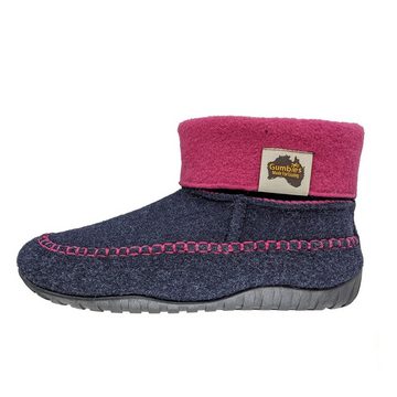 Gumbies Thredbo in Navy-Pink Hausschuh aus recycelten Materialien »in farbenfrohen Designs«