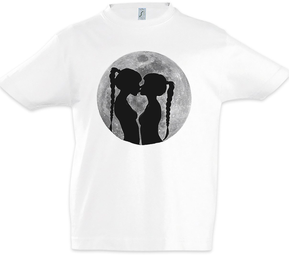 Print-Shirt Anime Girls Moon Kinder T-Shirt Hot Sexy Hentai Japan Gay LGBTQ