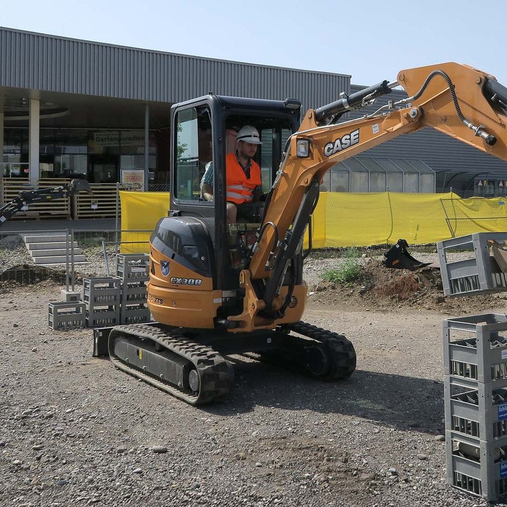 mydays Erlebnisgutschein Bagger Erlebnis Gossau (kleiner Bagger), Baggererlebnis mit Gefuehl in Gossau