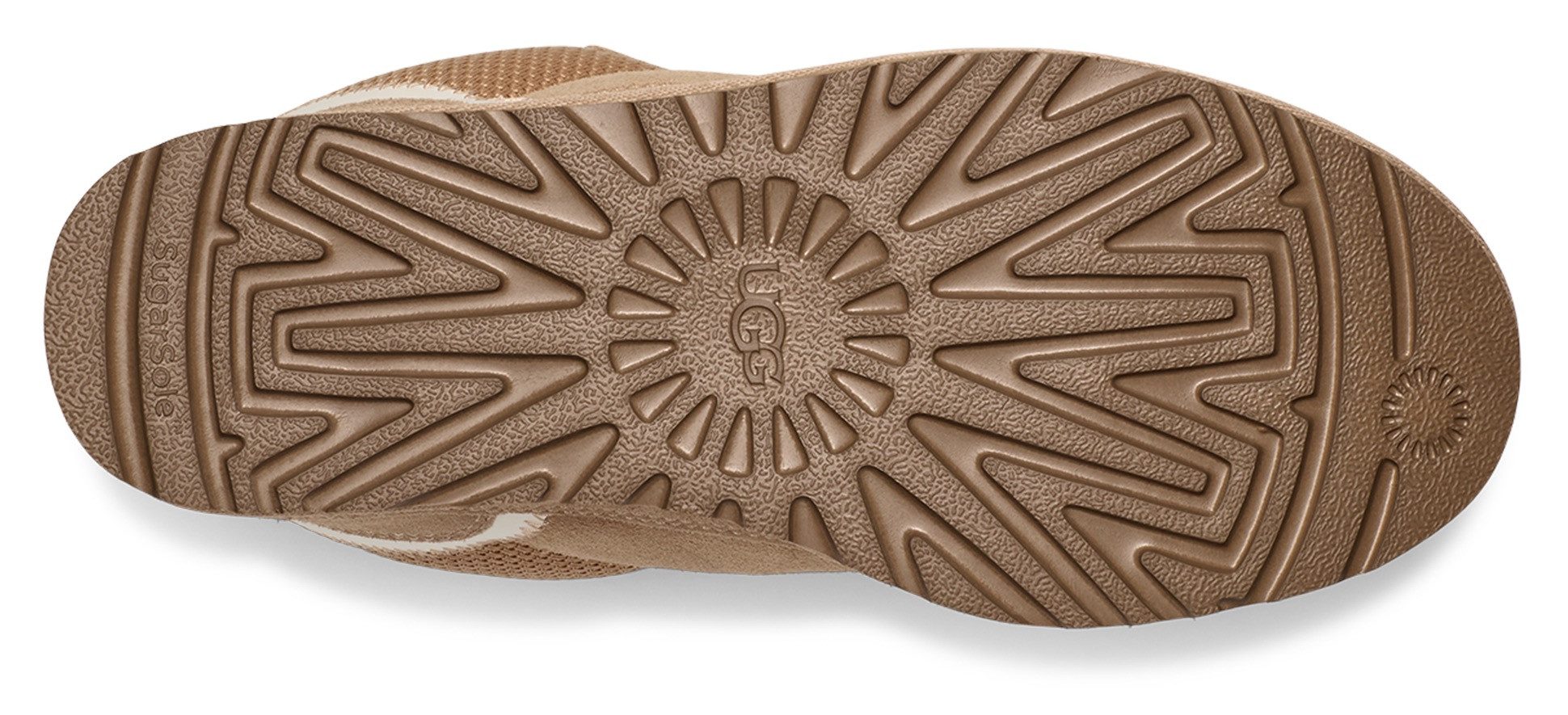 UGG LOWMEL Plateausneaker Midcut Sneaker, Schnürschuh mit gepolstertem Schaftrand