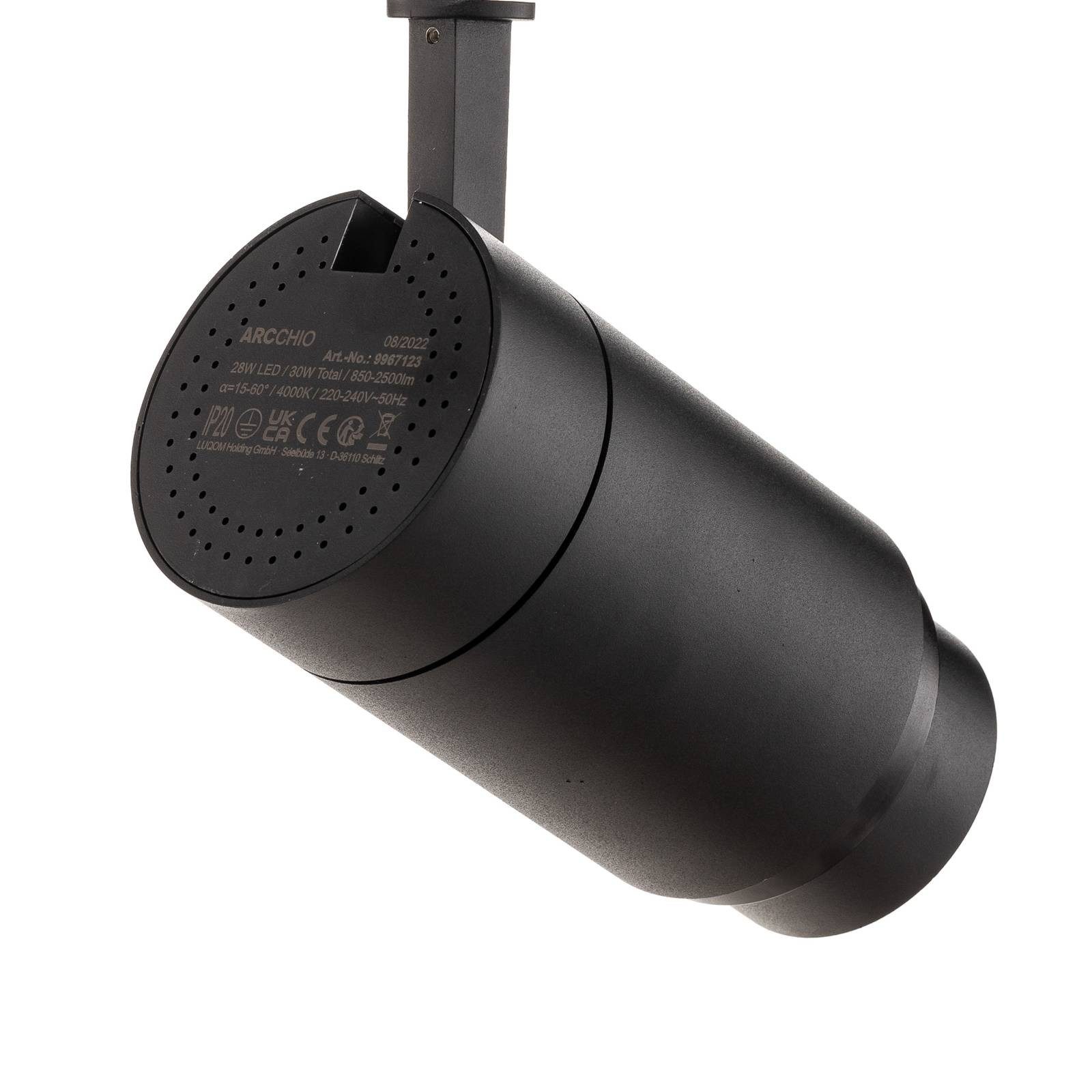 Arcchio Deckenstrahler Nanna, Enthalten, LED 21 W gesamt, warmweiß