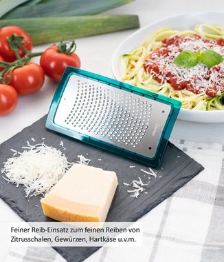 Genius Gemüseschneider Nicer Dicer Chef Professional Reib-Einsätze, Zubehörset 2-tlg.