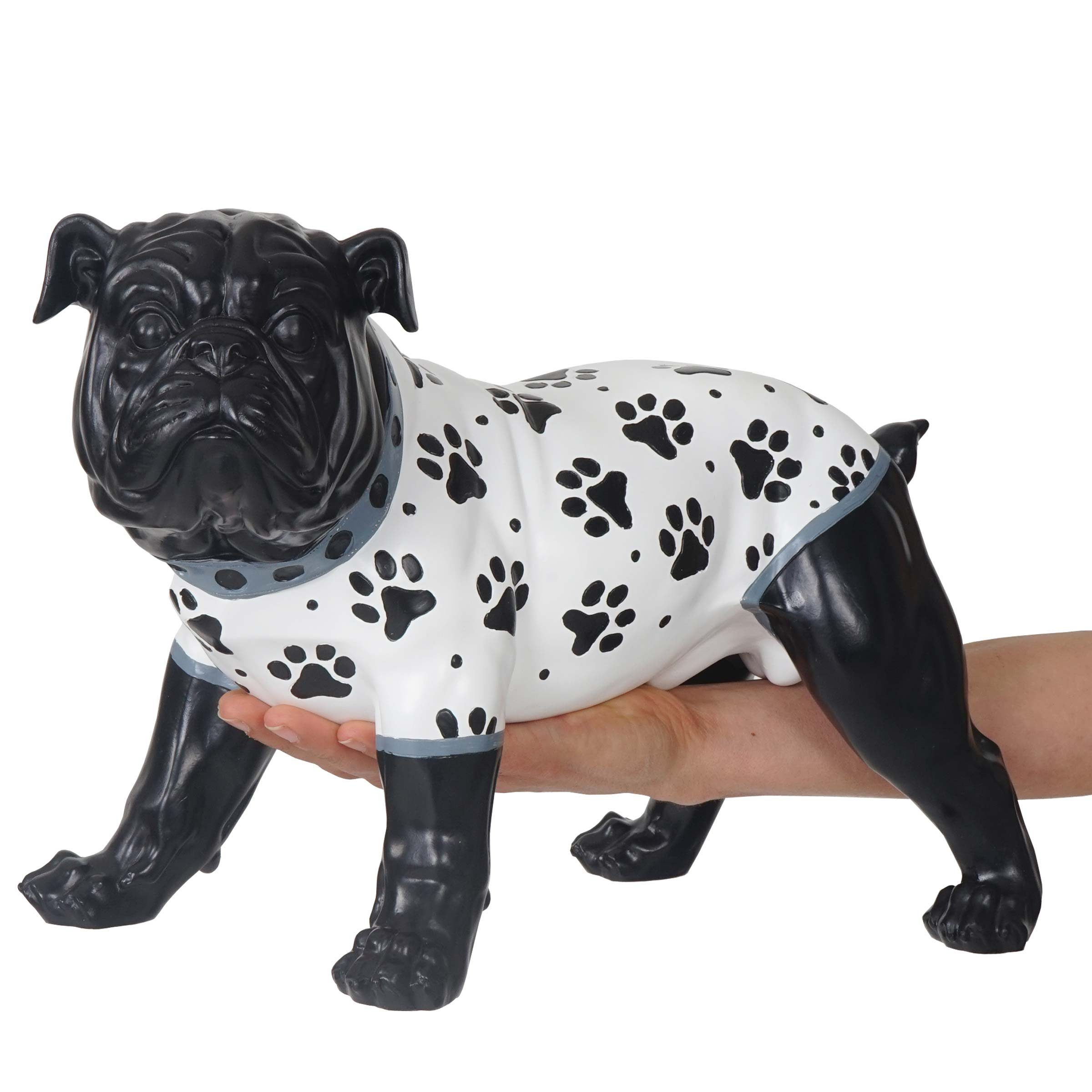 MCW Tierfigur Hund, Witterungsbeständig, Frostsicherheit, Inklusive Fußbodenschoner