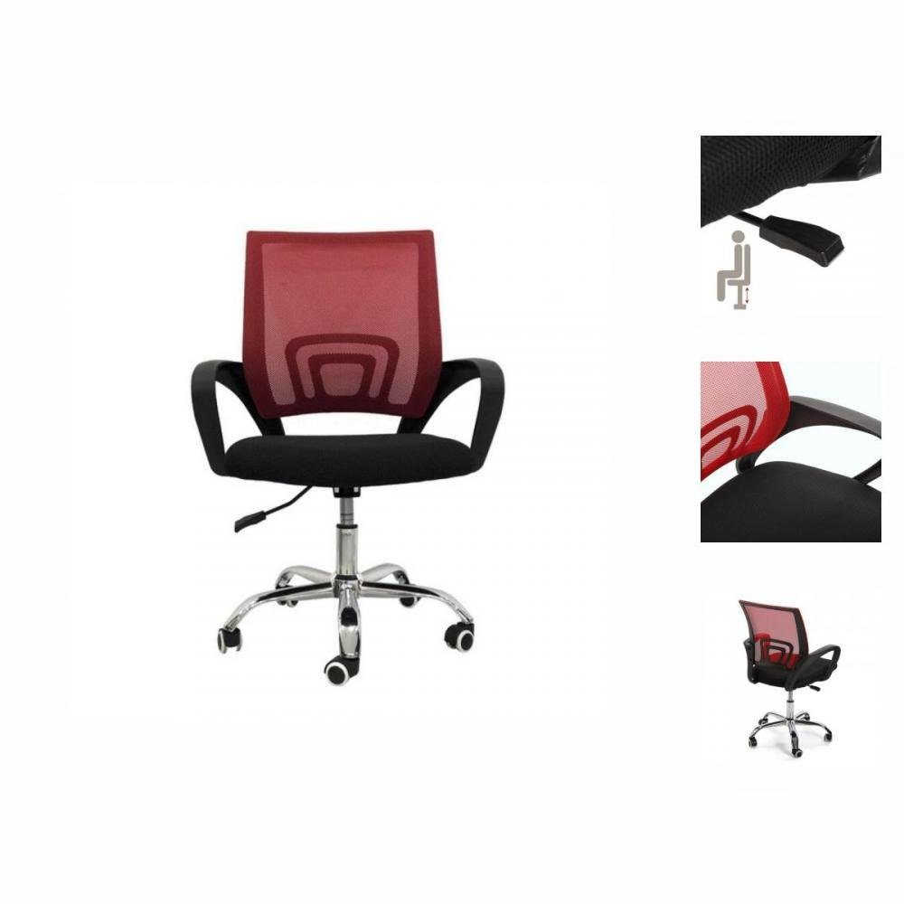 Bigbuy Bürostuhl Stuhl Textil 51 x 58 cm zweifarbig