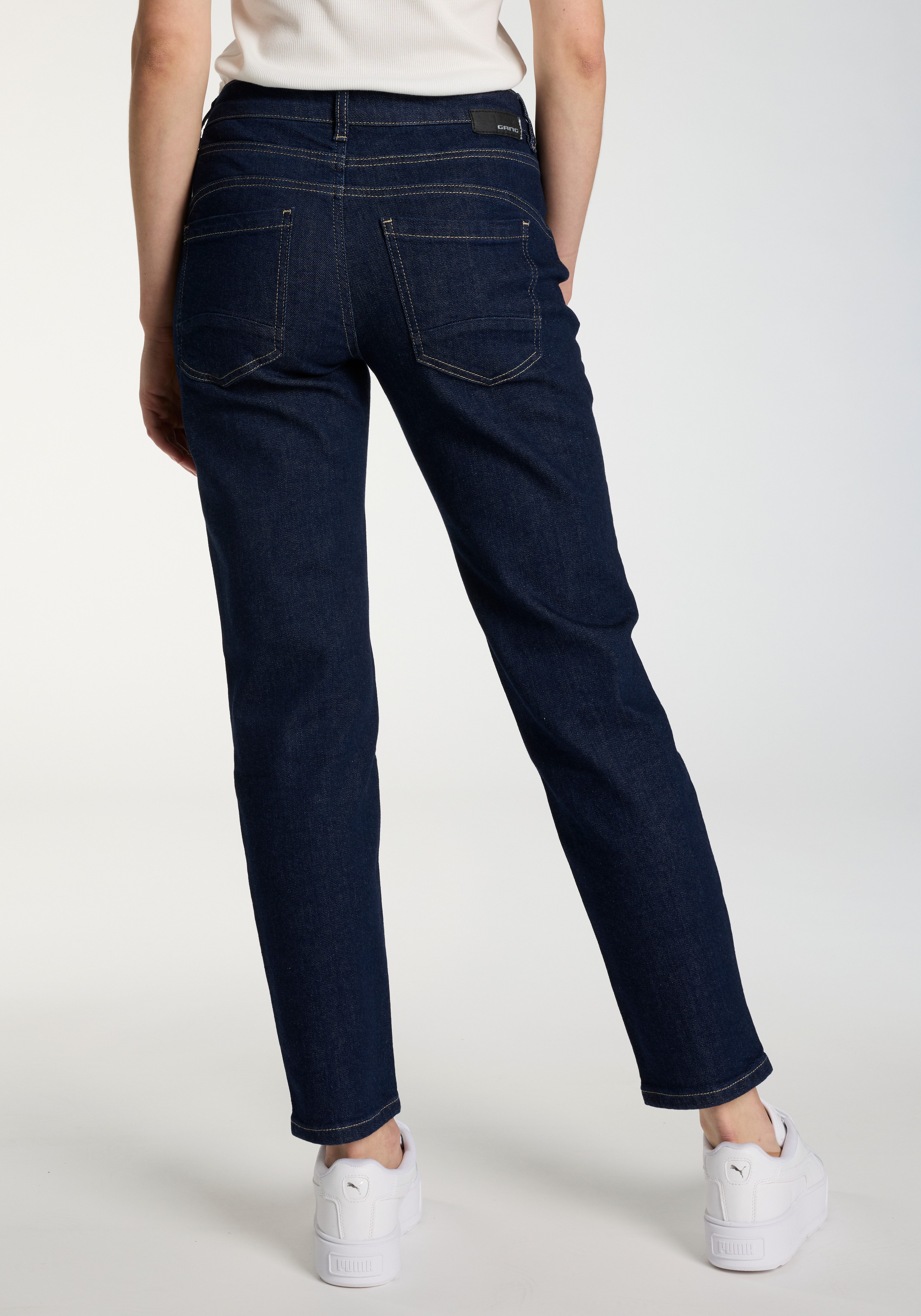 GANG 5-Pocket-Jeans 94JOLINE BOYFRIEND in cropped Länge